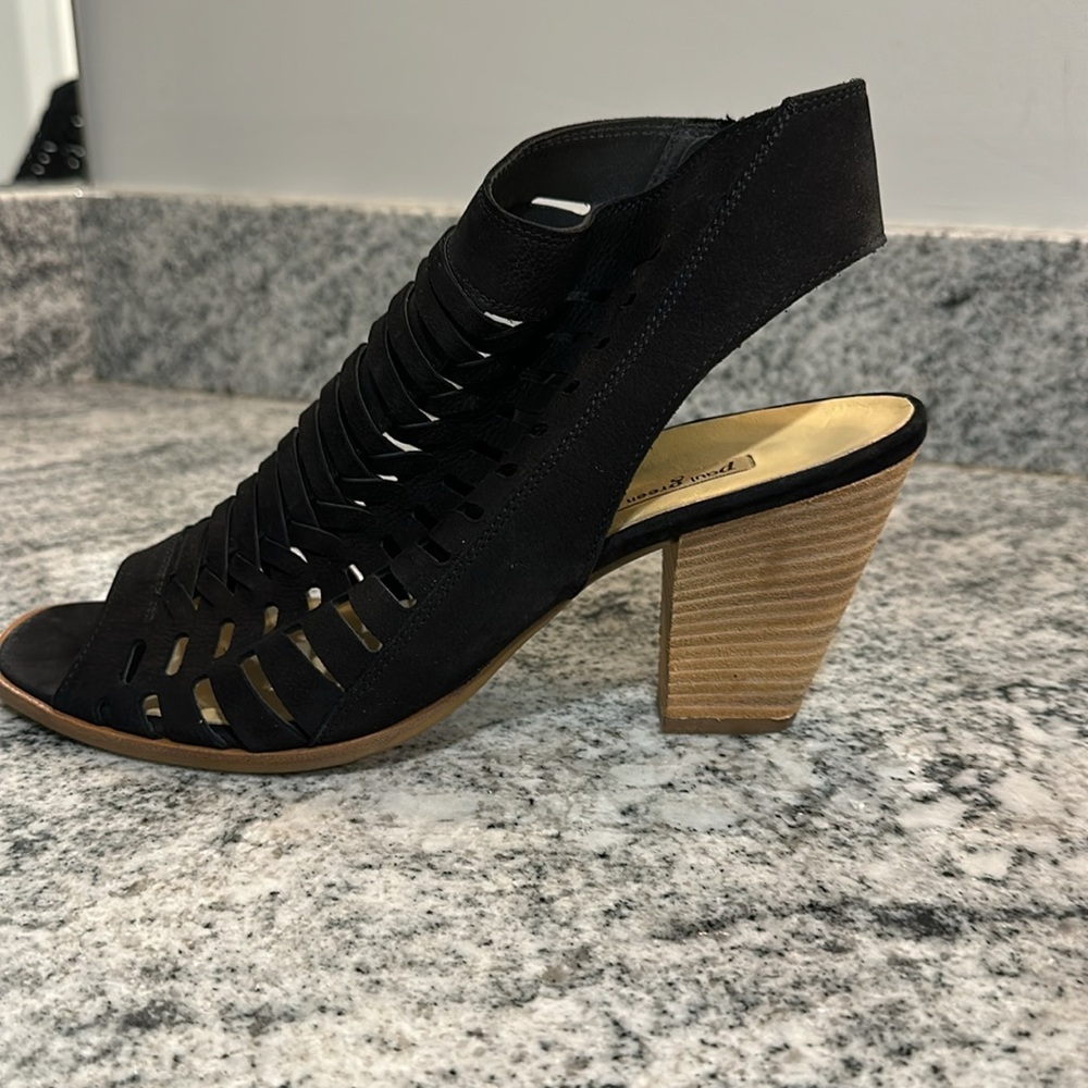 Paul Green Rosa Black Sportnubuck - worn once